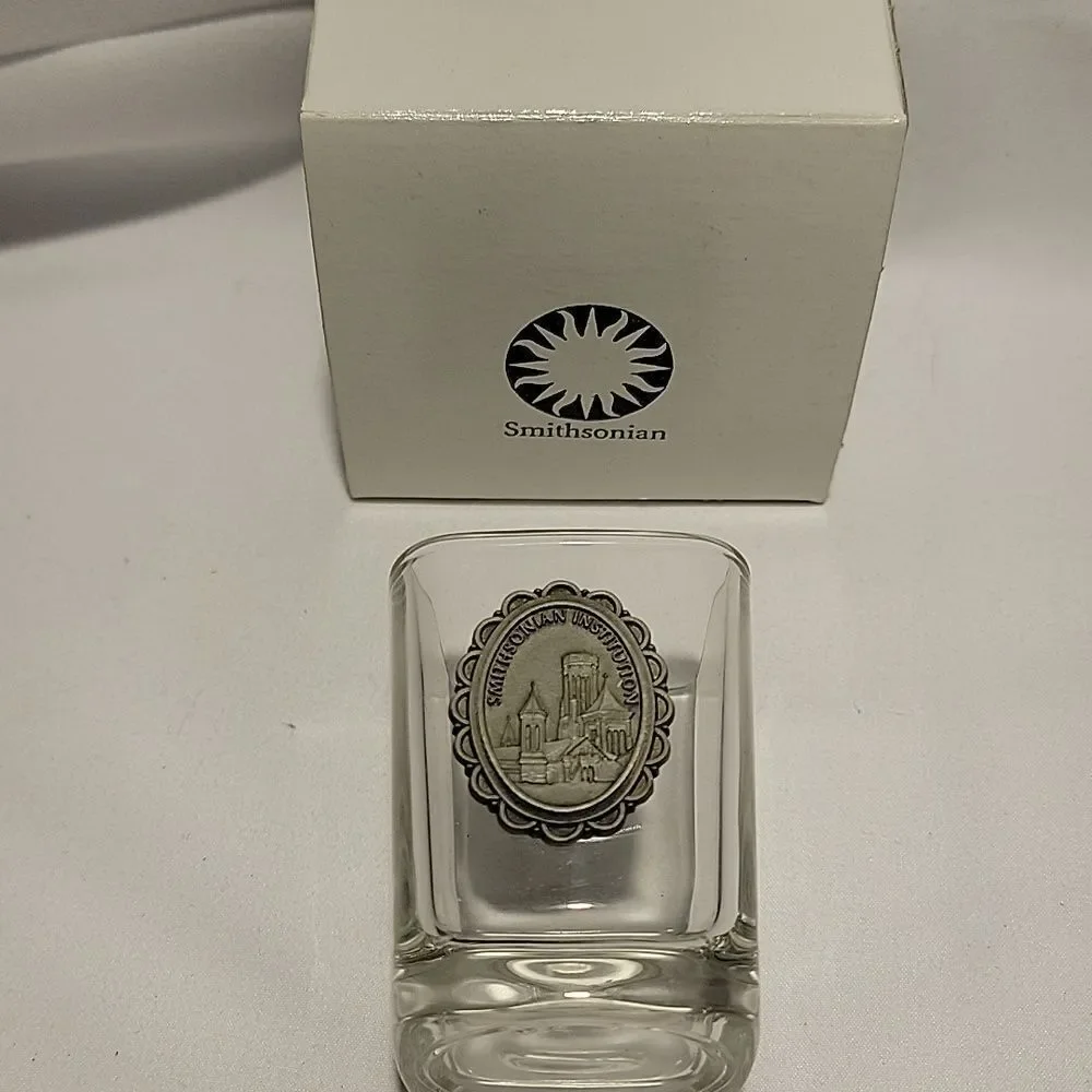 Large Smithsonian shot glass